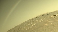 NASA vysvetlila, ako vznikla "dúha", ktorú na Marse zachytila sonda Perseverance