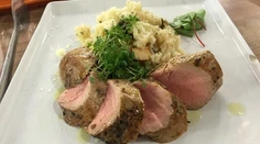 Filet mignon na hríbikovom rizote