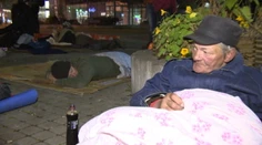 Asi 50 ľudí sa na jednu noc stalo dobrovoľne bezdomovcami