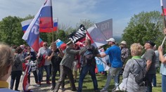 Spomienkovú akciu na generála Štefánika poznačil incident s transparentom