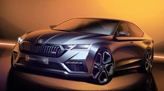 Už sú vonku prvé skice nového športiaku Škoda Octavia RS iV