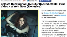 Konečne! O Celeste Buckingham píšu aj v Amerike
