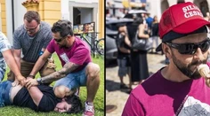 Drastické správanie polície na Babišovom mítingu: Zakľakli školáka s autizmom