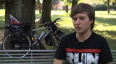 Peter prešiel na bicykli za päť týždňov sedem krajín Európy