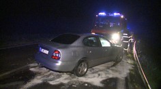 Pri Starej Ľubovni sa prevrátil americký konvoj a narazil do auta