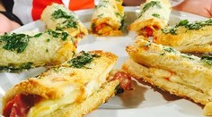 Chlebové taštičky v parmezáne