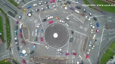 Kruhový objazd, z ktorého sa vám zatočí hlava. Ako by ste ním prešli vy?