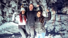 Fitness pár zo Žiliny vás presvedčí, že cvičiť sa dá naozaj kdekoľvek. Aj v snehu!