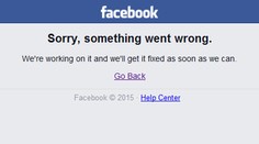 Facebook zlyhal, chybu už odstránili