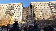 Po výbuchu plynu sa zrútila časť domu v Magnitogorsku, hlásia sedem mŕtvych