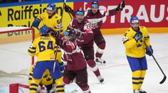 VIDEO: Prvotriedna senzácia na MS v hokeji. Lotyši zdolali Švédov a čaká ich historické semifinále