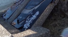 V Domaniži ostali ľuďom oči pre plač. Vandal sa vyzúril na pomníkoch ich najbližších