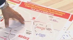 Košice sa pripravujú na príchod pápeža. MHD bude zadarmo a školy zatvorené