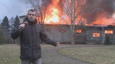 Areál chátrajúceho kaštieľa v Nižnej Šebastovej zachvátil požiar