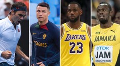 Fanúšikovia rozhodli o päťdesiatke najväčších športovcov všetkých čias. Messi a Ronaldo ani v TOP 10