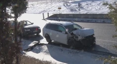 Policajti z Košíc sa na diaľnici neďaleko Popradu zrazili s cestárskym pluhom