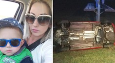 Hrozivá autonehoda bývalej farmárky Jany. V aute bol aj malý synček