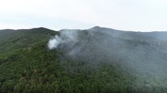 Na východe Slovenska horí les. Hasiči zasahujú medzi obcami Krásnohorské Podhradie a Drnava