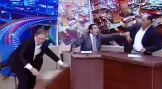 Televízna debata skončila ručne-stručne. Lietali fľaše aj stoličky