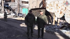 Ruský minister obrany Sergej Šojgu navštívil ukrajinskú frontovú líniu