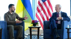 Zelenskyj uistil Bidena, že Kyjev nebude stíhačkami F-16 útočiť na ruské územie
