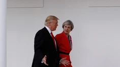 Trump a Mayová sa zhodli na "stopercentnej" podpore NATO