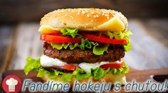 HOKEJOVÝ RECEPT NA DNES: Hamburger pre pravých chlapov