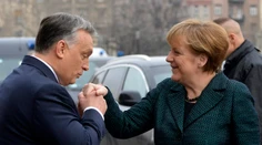 Angela Merkelová pricestovala na oficiálnu návštevu Budapešti