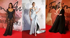 Móda z British Fashion Awards: Hviezdna Gigi, elegantná Gaga a sexy Naomi