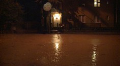 V Kežmarku si v noci voda razila cestu k rodinným domom