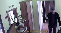 Zlodej v byte v Galante. Keď niečo uvidel, zostal ako obarený