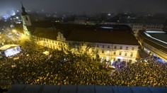 Protest v Bratislave nezastavil ani dážď. Podľa organizátorov prišlo 26-tisíc ľudí, teda viac ako pred týždňom