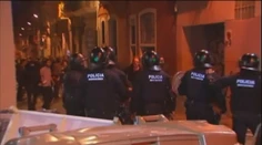 Vysťahovanie bezdomovcov spustilo v Barcelone vlnu násilia