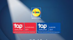 Lidl získal ocenenie “Top Employer Slovensko 2017”
