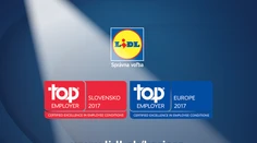 Lidl získal ocenenie “Top Employer Slovensko 2017”