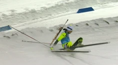 Kazár pri páde zlomil pažbu, Slovensko v štafete na šiestom mieste