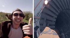 Známy čierny pasažier opäť v akcii. Teraz riskoval na petržalskom komíne