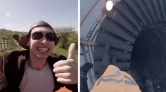Známy čierny pasažier opäť v akcii. Teraz riskoval na petržalskom komíne