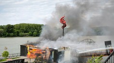 FOTO: Rušné ráno v Bratislave, zasahovali hasiči. Na Dunaji horel obľúbený podnik