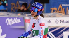 Vlhovej životný výkon v super-G: Chyba v spodnej časti trate ju ale stála pódium