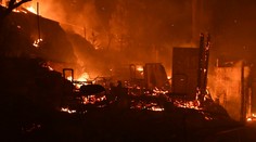 V utečeneckom tábore na ostrove Samos hasili požiar