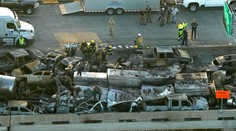 VIDEO: Most v Louisiane sa zmenil na ohnivé peklo. V „superhmle“ sa zrazilo 150 áut, zomrelo najmenej 7 ľudí