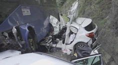 VIDEO: Tragická nehoda pod Strečnom má už jednu obeť, vážne sa zranilo aj bábätko