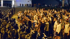 Konečne bez polície. Zhromaždenie v Bielorusku sa skončilo v pokoji