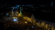 Protesty vrcholia: V Bratislave sa zišlo vyše 30-tisíc ľudí, rekordnú účasť hlásia aj z Košíc