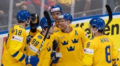 Švédi zasypali talianskeho brankára 58 strelami, v tretej tretine padal jeden gól za druhým