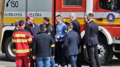 Minister vnútra Matúš Šutaj Eštok prišiel na miesto tragickej nehody autobusu