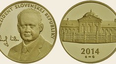 Prezident Kiska už aj na zlatej pamätnej minci: Ako sa vám páči?