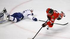 Hossa hviezdil, no nestačilo to. Chicago prehralo druhý zápas za sebou