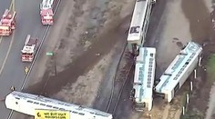 Vykoľajený vlak: Ranených sú desiatky, štyria v kritickom stave